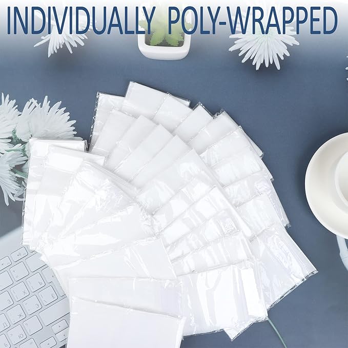 128 Pieces Disposable Spa Facial Headbands Stretch Non-Woven Facial Headband - Image 3