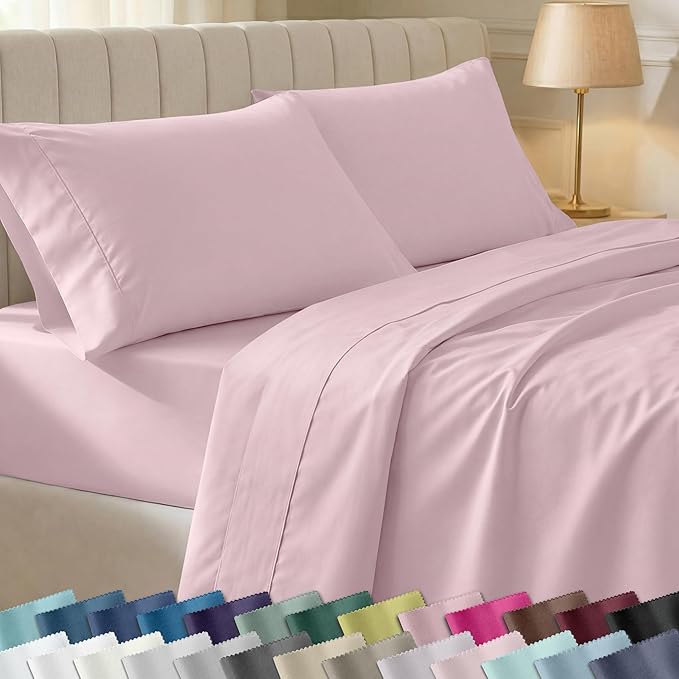 California Design Den Soft King Size 100% Cotton Sheet Sets, 400 Thread Count by CaliforniaDesignDen