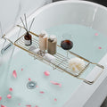 Stainless Steel Bathtub Caddy Tray, Expandable Bathtub Holder Table, Adjustable by Unknown