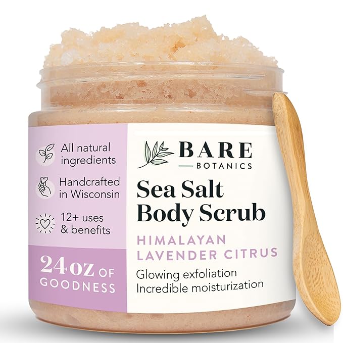 Bare Botanics Body Scrub 24 oz by BareBotanics
