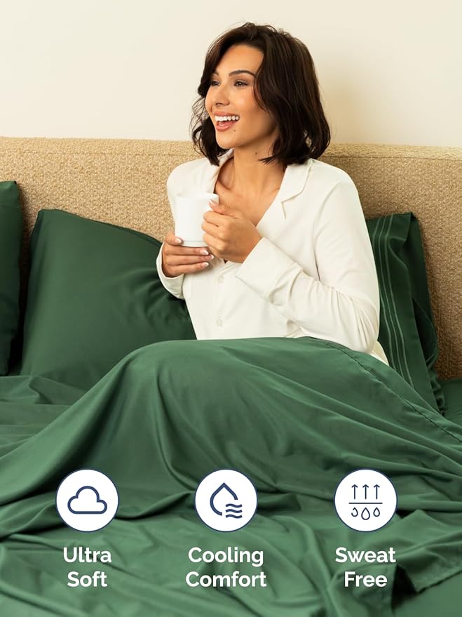 Extra Deep Twin Fitted Sheet - Image 3