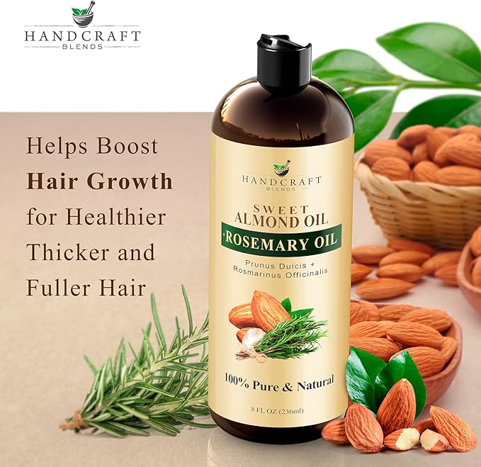 Handcraft Blends Sweet Almond Oil | 100% Pure and Natural | Bath & Body Oil | - Image 4