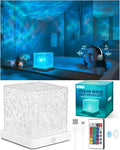 Rechargeable Shower Light No Wiring, 16 Color Ocean Wave Projector Light by Unknown