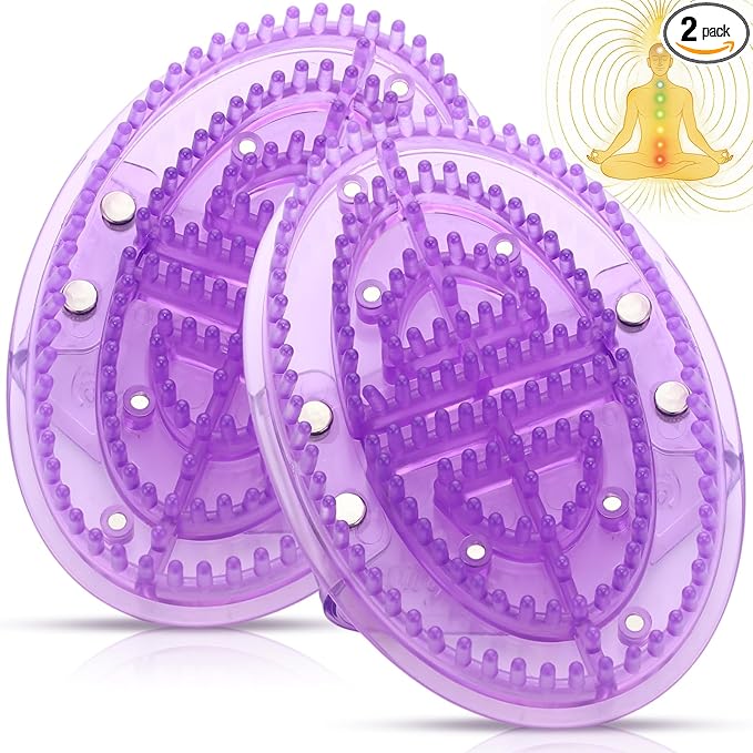 2 Pcs Meridian Massage Brush Magnetic Full Body Meridian Brush Beauty Salon by Unknown
