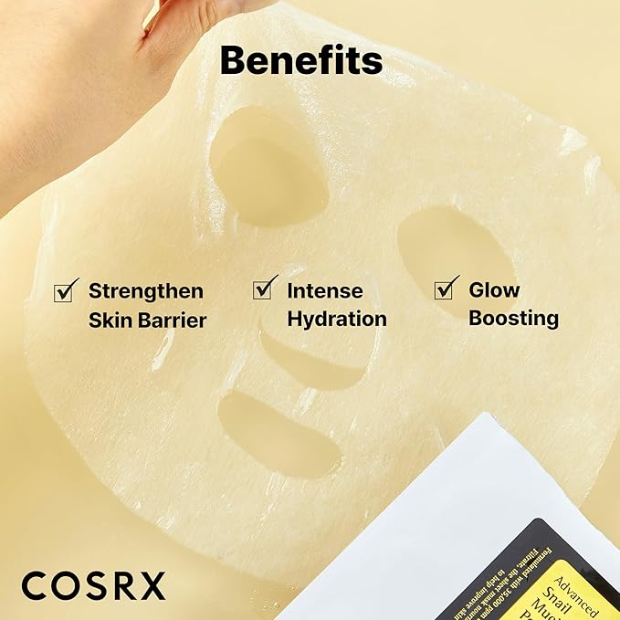 COSRX Snail Mucin Sheet Mask 10 EA - Image 5