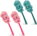 Back Scrubber for Shower, Qewro Loofah on a Stick as Shower Brush Exfoliating by Unknown