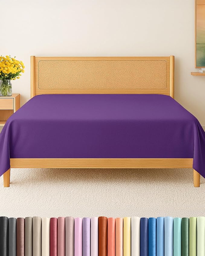 Queen Size Flat Sheet by CGKUnlimited