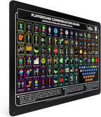 Weather-Proof Aluminum School Playground Communication Board for Autism - Outdoor Inclusive Communication Aid, Lightweight & Durable for Autism & Inclusive Play