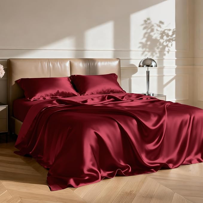 Love's cabin Satin King Sheet Sets - Image 2