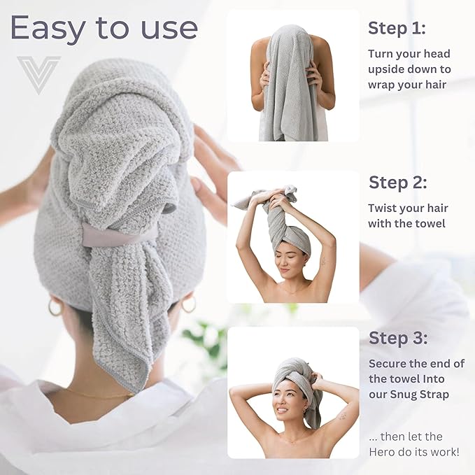 VOLO Super Hero XL Hair Towel - Image 5