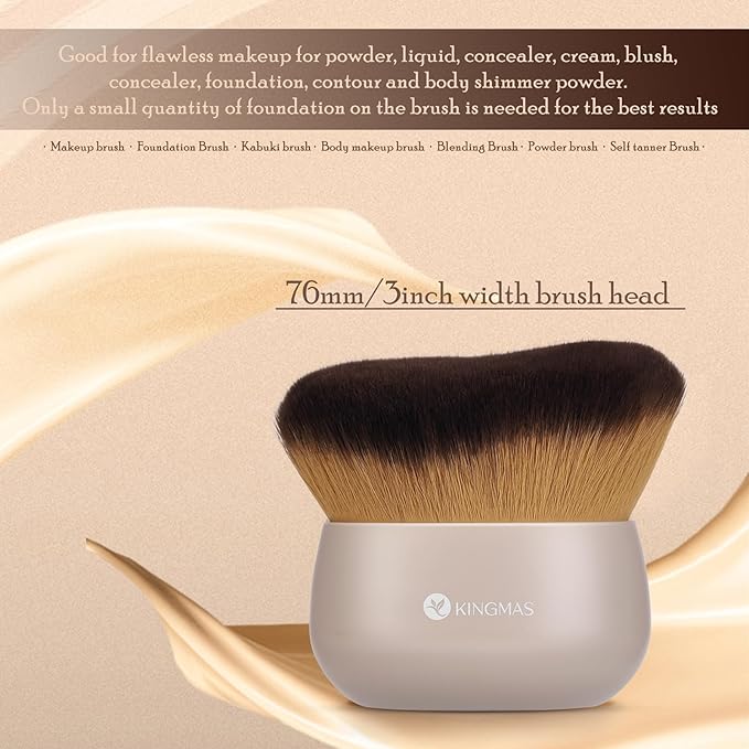 KINGMAS Extra Large Body Makeup Brush - Image 4