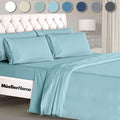 Mueller Ultratemp Bed Sheets Set, Super Soft 1800, 6 Piece California King by Mueller