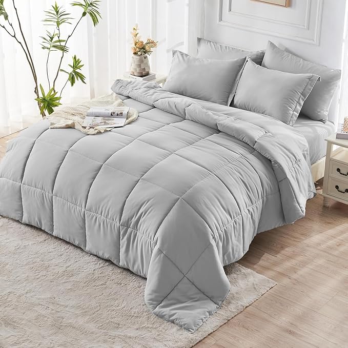 JOLLYVOGUE Twin XL Comforter Set, Ultra-Soft Bed in a Bag Twin XL Size 5 Pieces - Image 8