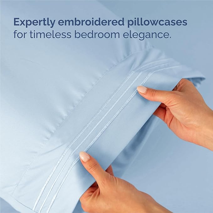 King Size 4 Piece Sheet Set - Image 6