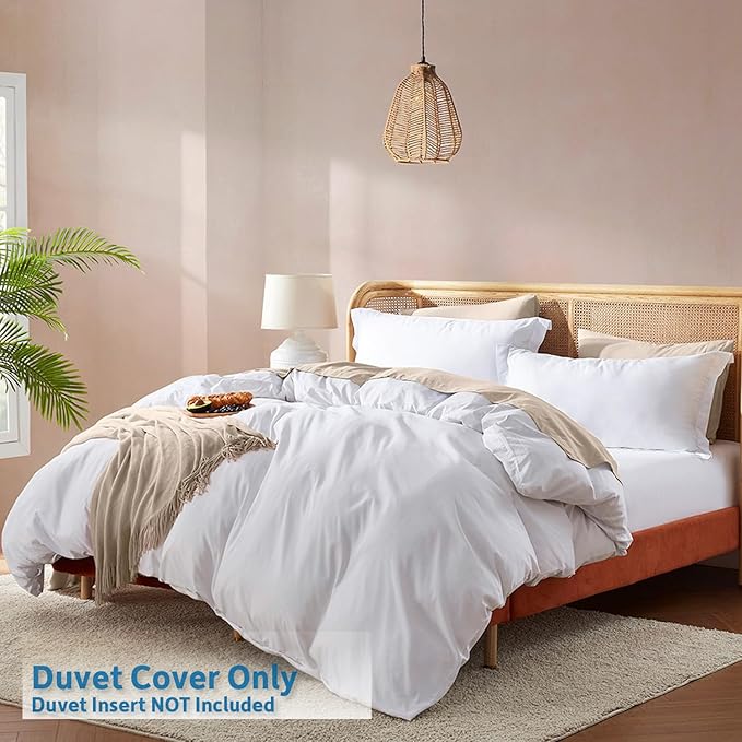 Nestl White Duvet Cover Full Size - Image 2