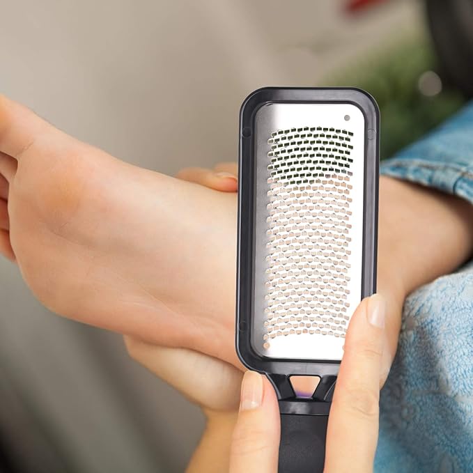 Foot Scrubber Foot Files Callus Remover Black Heel Grater Dead Skin Remover - Image 5