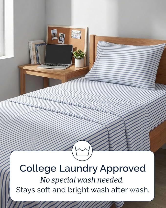 Twin XL Size 3 Piece Sheet Set - Image 6