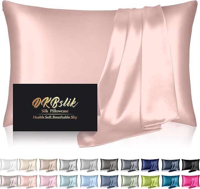 Mulberry Silk Pillow Cases Standard Size, Silk Pillowcase by HOME