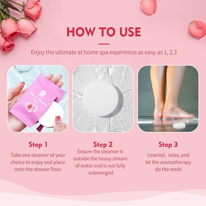 Shower Steamers Aromatherapy 24-Pack, Self Care Spa Gifts - Image 8