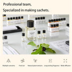 10pcs scented sachets, sachets for drawers and closets - Highly popular product famous perfume Bur closet deodorizer, closet smell freshener for clothes, Potpourri Bags Long Lasting Home Fragrance