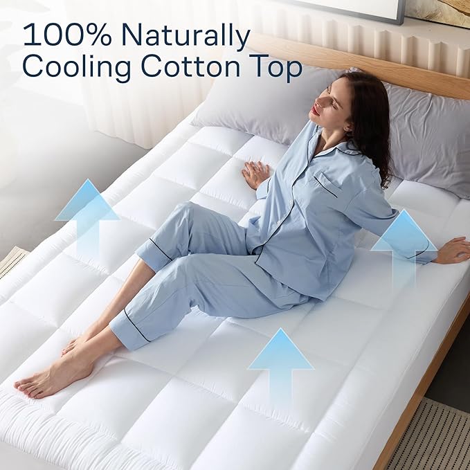 Cloud-Like Queen Mattress Topper - Image 3
