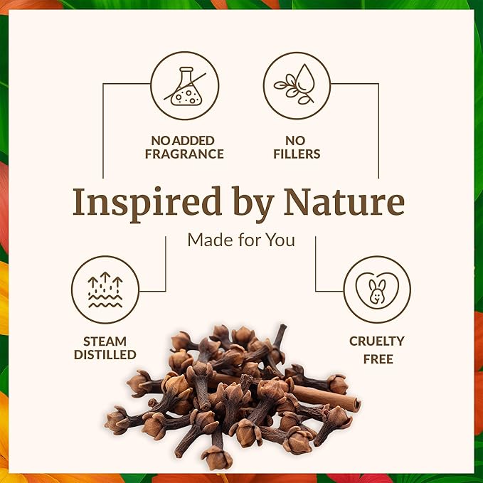 SVA Clove Essential Oil Organic – 4 Fl Oz – 100% Natural Organic Clove Oil - Image 3