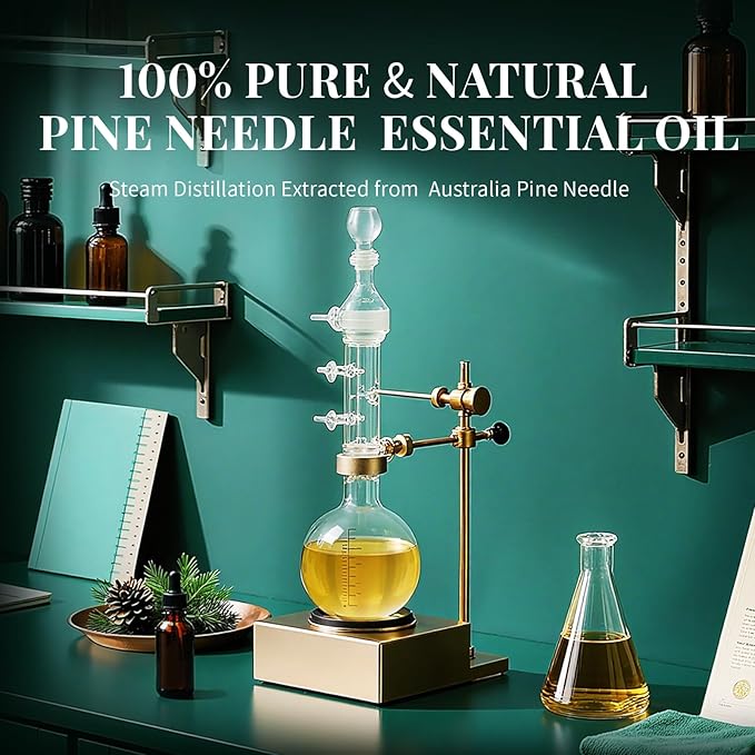 SU JUABA 4 Fl Oz Pine Needle Essential Oil, 100% Natural Aromatherapy Oil - Image 5