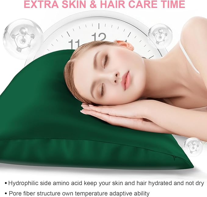 Silk Pillow Cases 2 Pack King Size - Image 3