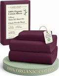 LANE LINEN 100% Organic Cotton Eco Friendly Sustainably Produced Twin XL Sheet by LaneLinen
