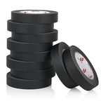 BOMEI PACK Black Painters Tape 1 Inch Bulk - Paint Tape 10 Rolls x 1 Inch x 55 Yards - Painter's Tape Black Masking Tape for Walls Painting, DIY Crafting, and School Projects, Total 550 Yards