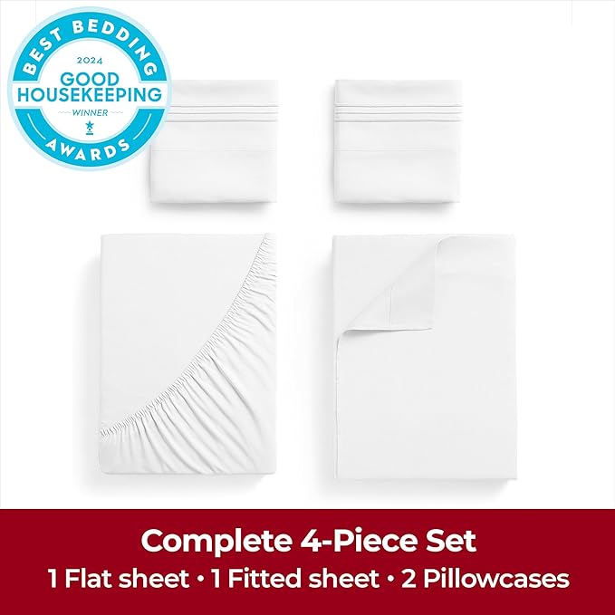Mellanni Extra Deep King Sheets - Image 4
