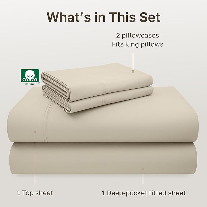 California Design Den King Size Sheets Set - Image 4