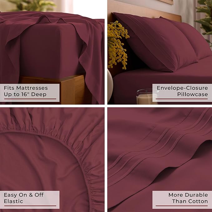 Mellanni Full Sheets Set - Image 5