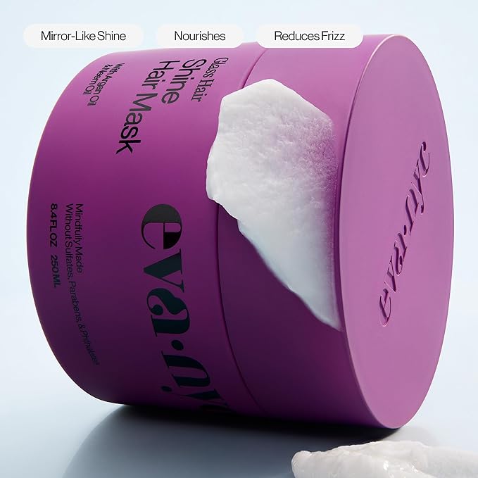 Eva NYC Anti-Frizz Hair Mask for Instant Shine - Image 6