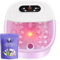 Foot Spa Bath Massager with Heat Bubbles and Vibration Massage and Jets by Unknown