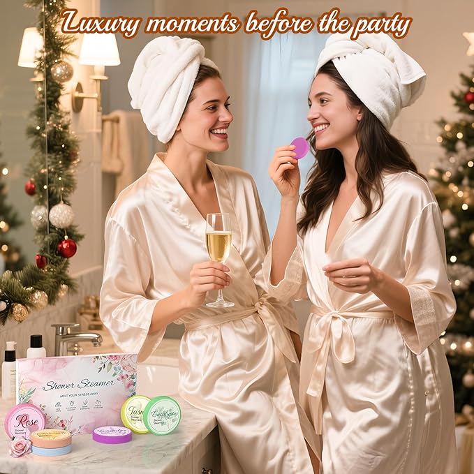 Mothers Day Gifts for Mom Wife Aunt: 6 Pack Shower Steamers Aromatherapy - Image 3