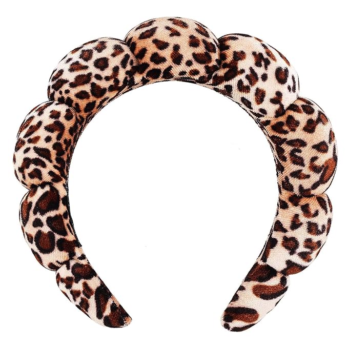 Spa Headbands for Washing Face Makeup Skin Care Women Bubble Facial Beauty by TYSSELY
