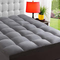 ELEMUSE RV Short Queen Grey Mattress Topper by ELEMUSE