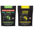 DAILY REMEDY EXTRA STRENGTH Tea Tree Oil & Citrus Detox Foot Soak Set by DAILYREMEDY