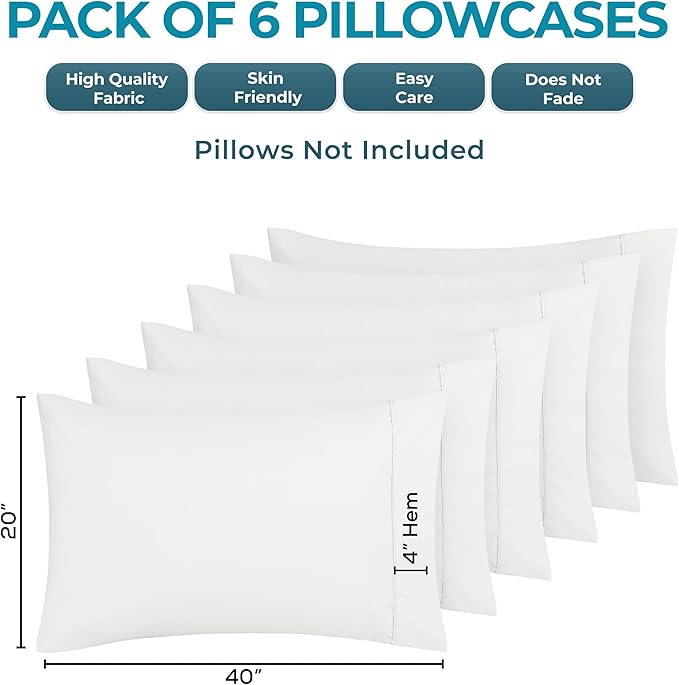 Utopia Bedding King Pillow Cases - Image 2