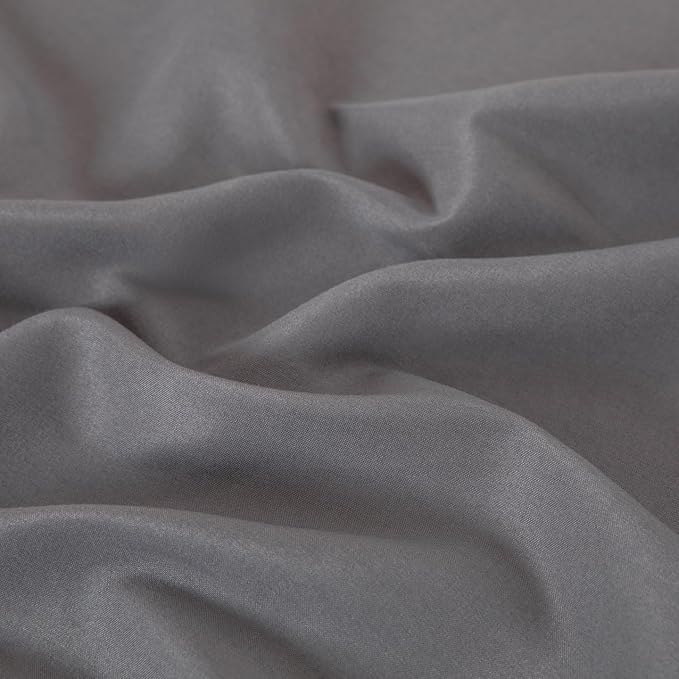 Twin Flat Sheet Only，66x96Inch Dark Gray - Image 6