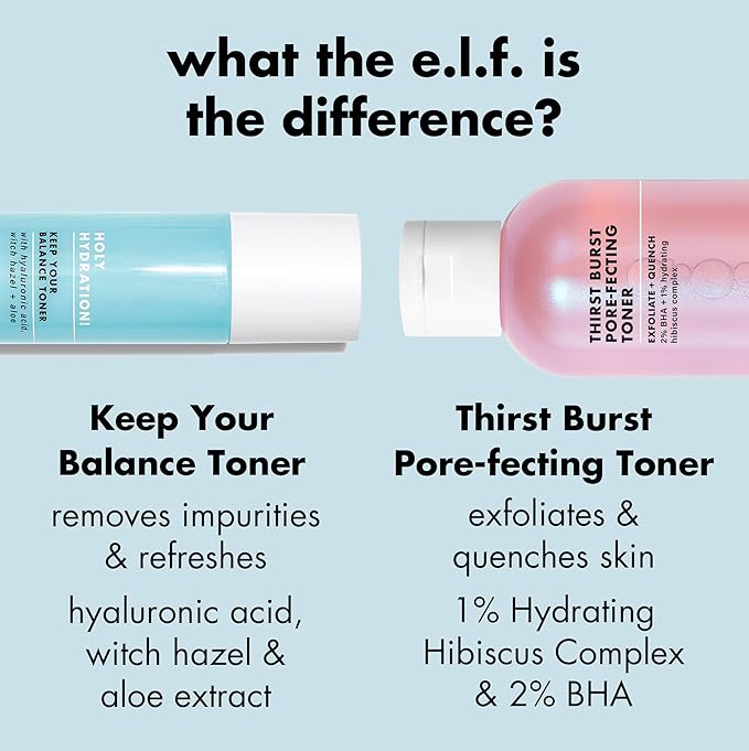 e.l.f. Thirst Burst Pore-fecting Toner, Hydrating & Exfoliating - Image 7