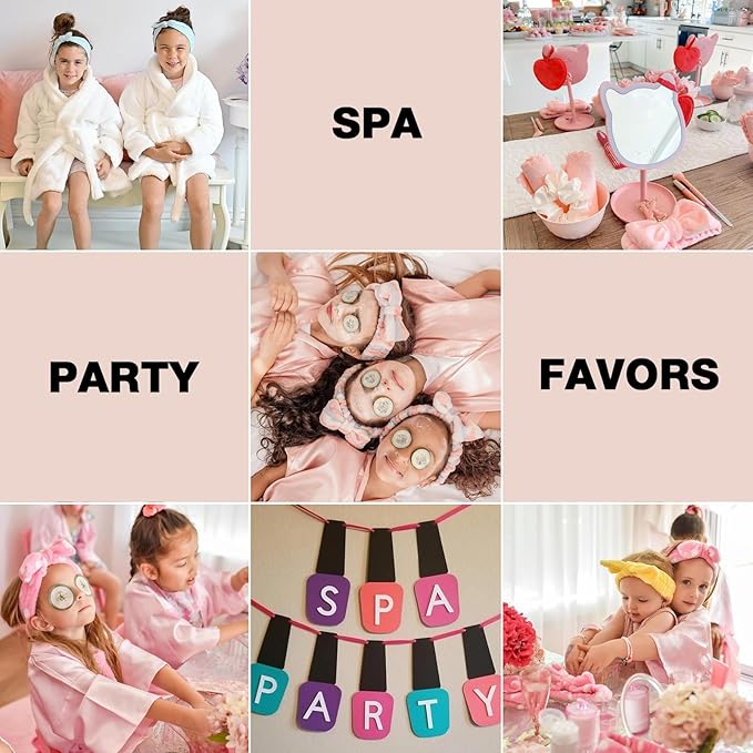 YOOVR 8pcs Spa Headband, Mothers Day Gifts Bulk, Stocking Stuffers - Image 4