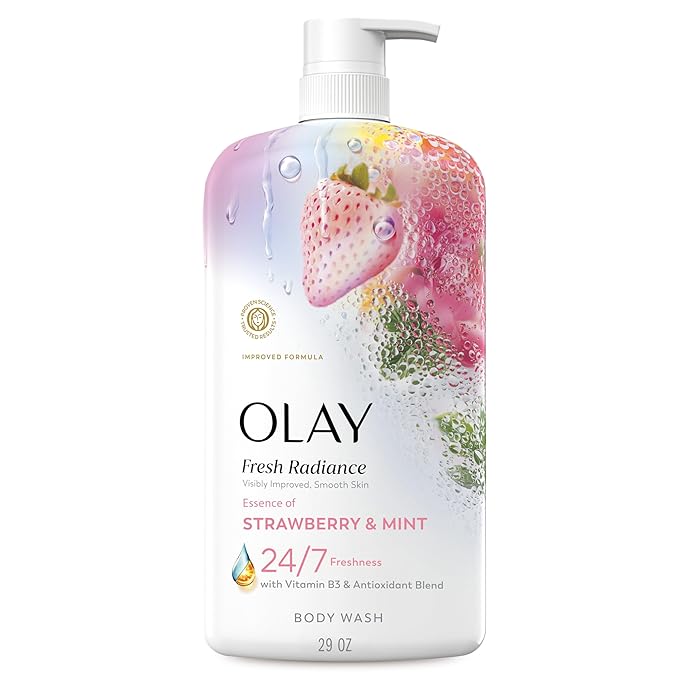 Olay Body Wash for Women, Fresh Radiance, 24/7 Skin-Loving Freshness, Visibly by Olay