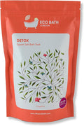 Eco Bath London Detox Epsom Salt Bath Soak – Pouch 2.2 LB | Made in UK | by EcoBathLondon