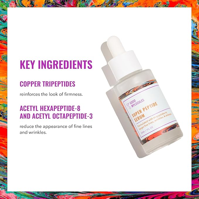 Good Molecules Super Peptide Serum Pack 2 – 1 fl oz / 30 ml Each | Lightweight - Image 3