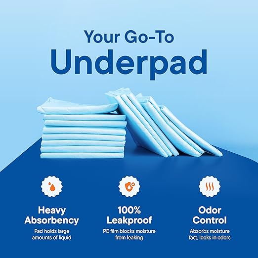 Chucks Pads Disposable Adult Underpads 36"x36" XXXL Super-Absorbent - Image 5