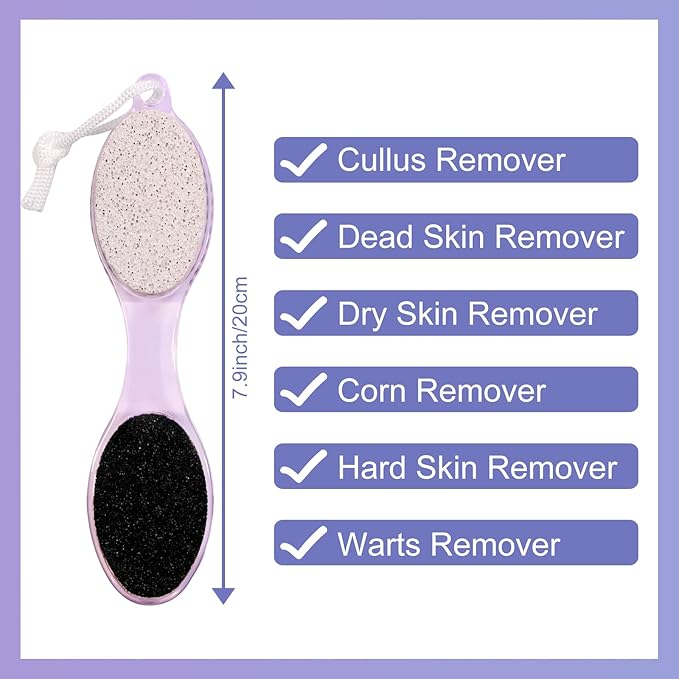 2-Pack 4 in 1 Pedicure Tool Callus Remover - Image 8