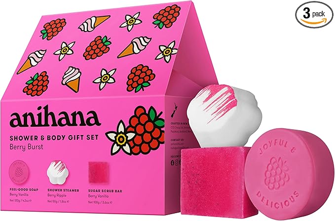 ANIHANA Berry Burst Shower & Body Gift Set by Anihana