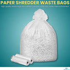 1InTheOffice Shredder Bags 15.8 Gallon, Paper Shredder Waste bags 15.8 Gal., 50/Box